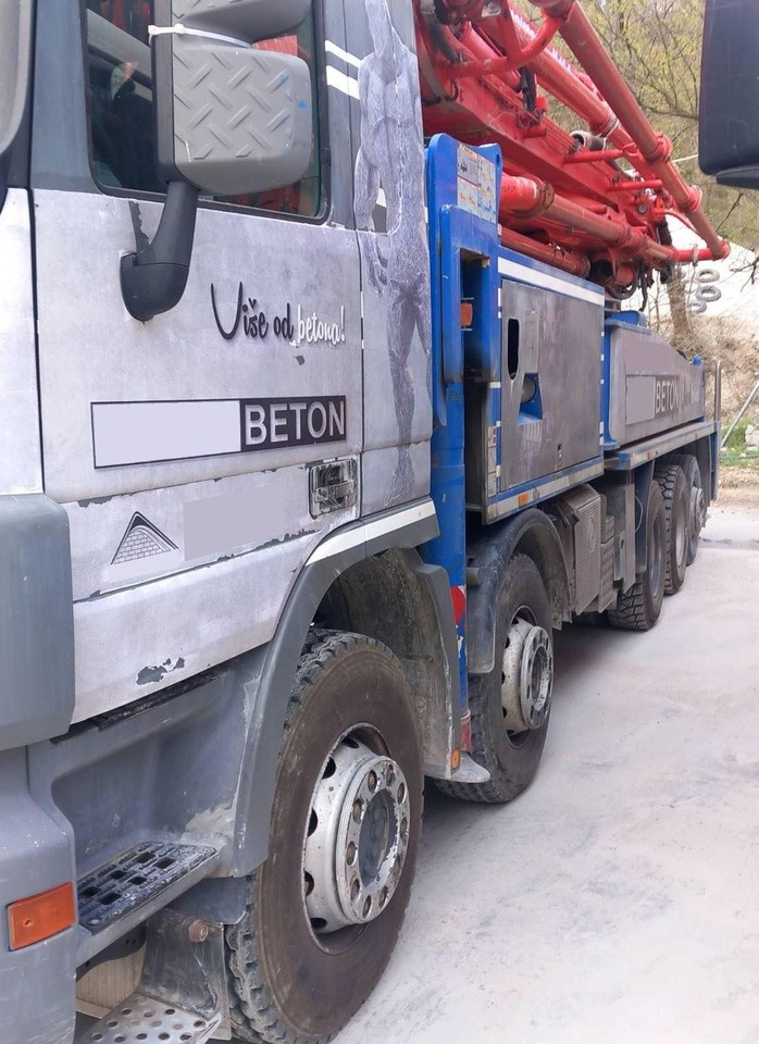 Mercedes-Benz Actros 4448 10x4, E5, MP-3, Putzmeister M46-5 - Betongpumpe: bilde 2 Mercedes-Benz Actros 4448 10x4, E5, MP-3, Putzmeister M46-5 - Betongpumpe: bilde 2