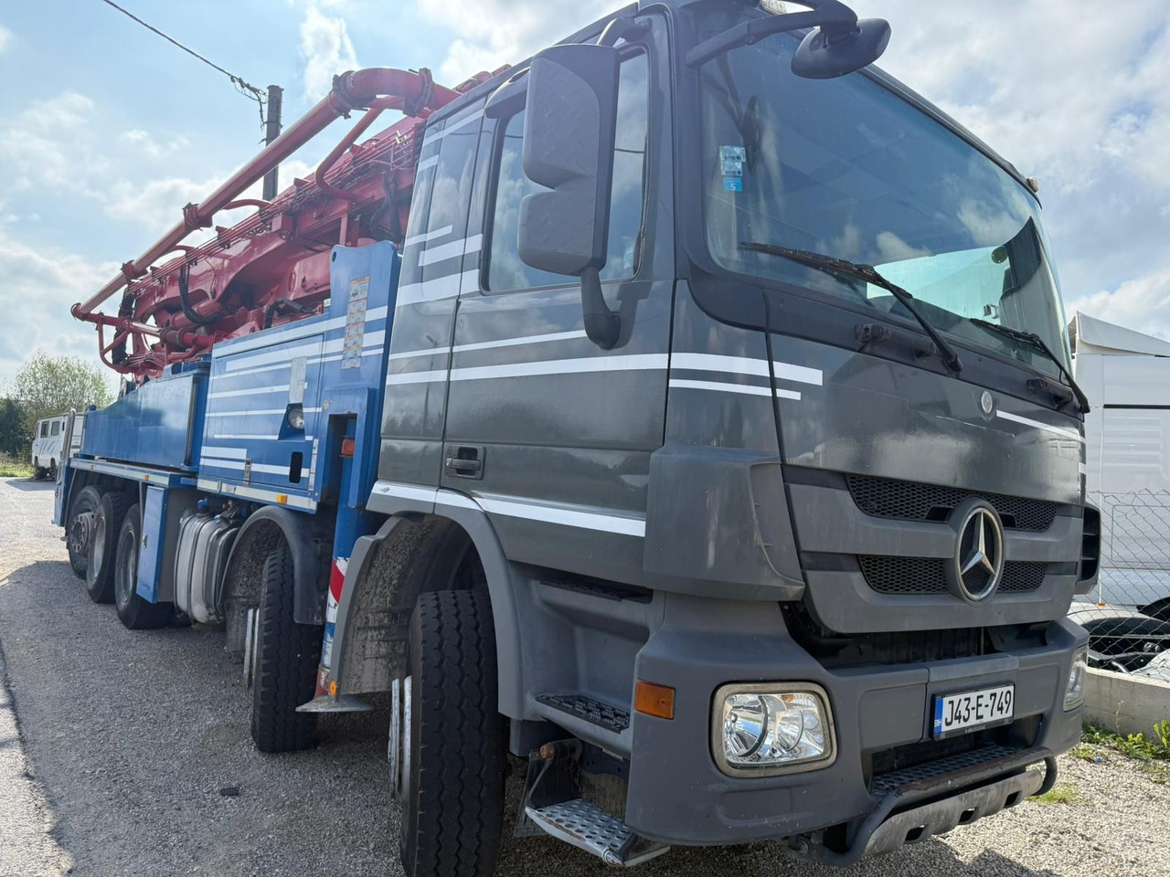 Mercedes-Benz Actros 4448 10x4, E5, MP-3, Putzmeister M46-5 - Betongpumpe: bilde 2 Mercedes-Benz Actros 4448 10x4, E5, MP-3, Putzmeister M46-5 - Betongpumpe: bilde 2