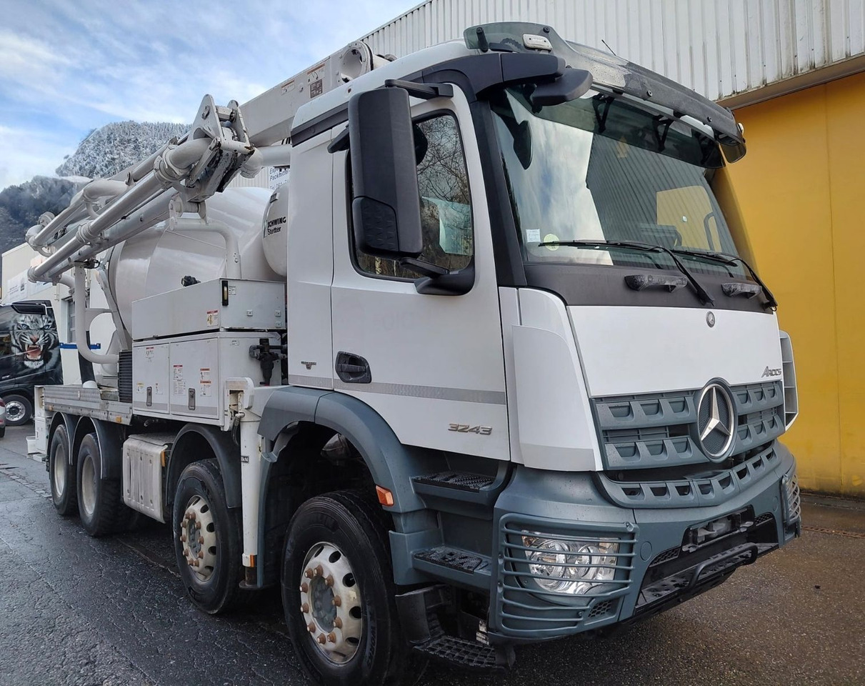 Mercedes-Benz Arocs 3243 8x4, E6, Schwing 24m, Stetter 7m3 - Betongpumpe: bilde 1 Mercedes-Benz Arocs 3243 8x4, E6, Schwing 24m, Stetter 7m3 - Betongpumpe: bilde 1