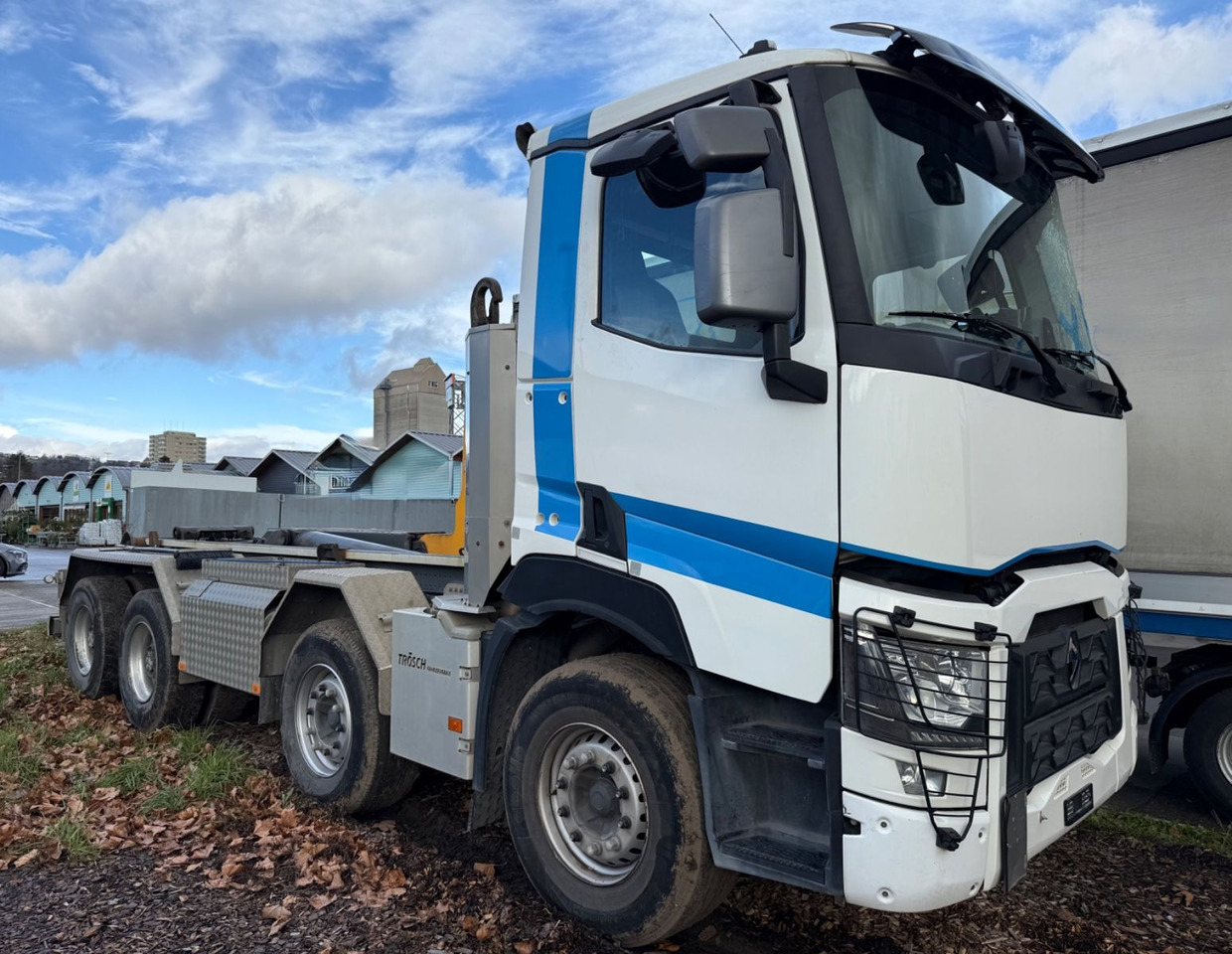 Renault C460 8x4, E6, Abroll Troesch, Retarder Unfall - Krokbil: bilde 3 Renault C460 8x4, E6, Abroll Troesch, Retarder Unfall - Krokbil: bilde 3