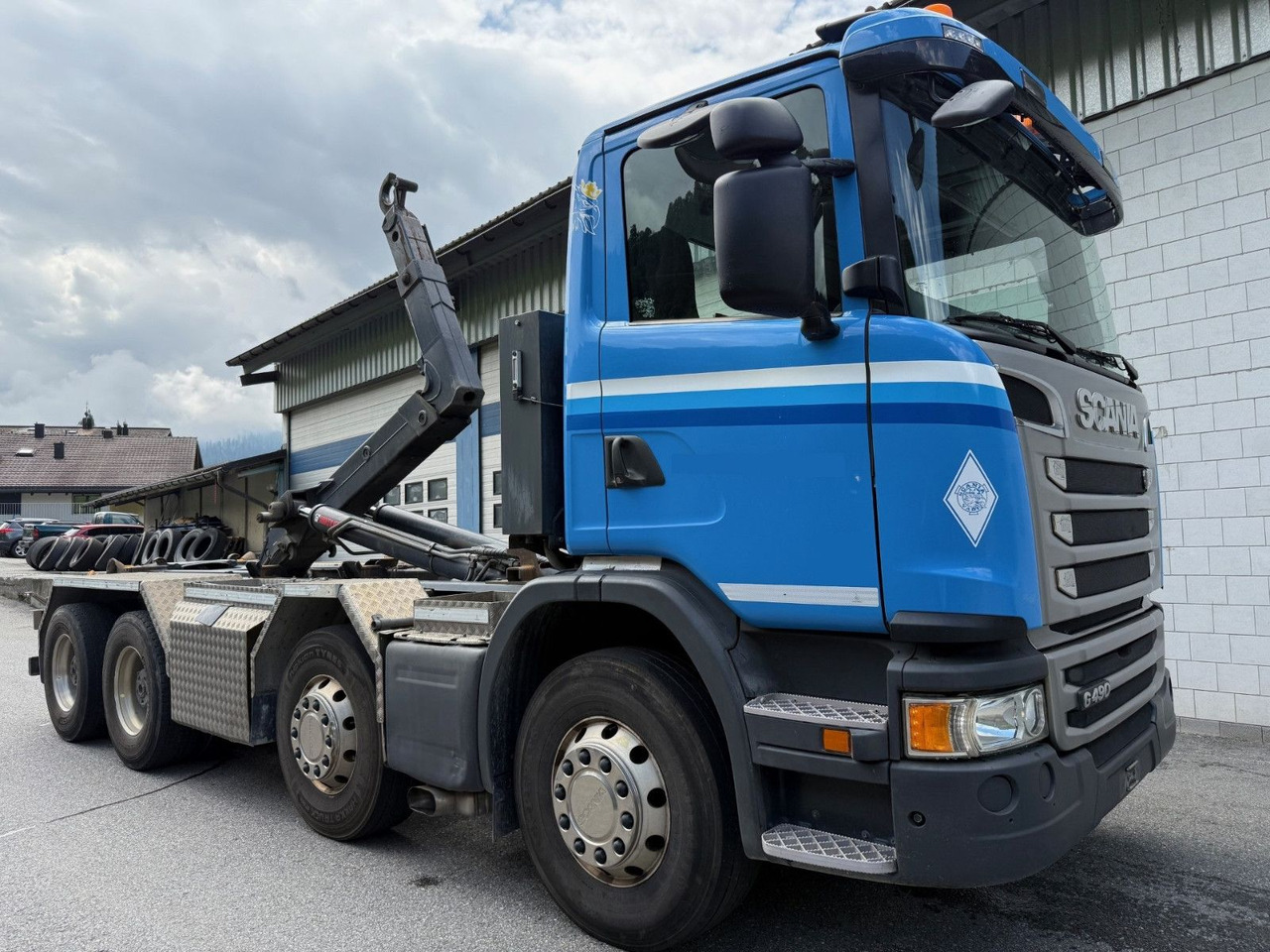 Scania G490 CB 8x4, E6, Retarder, Hiab Multilift 21ton - Krokbil: bilde 2 Scania G490 CB 8x4, E6, Retarder, Hiab Multilift 21ton - Krokbil: bilde 2
