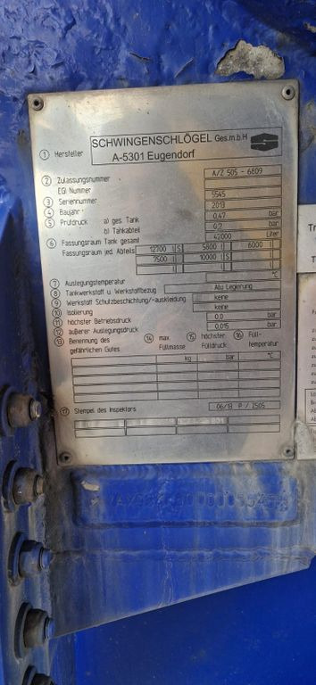 Tanksemi Schwarzmüller Schwingenschlögel,ADR,Diesel/Benzin, 5 Kammern: bilde 14