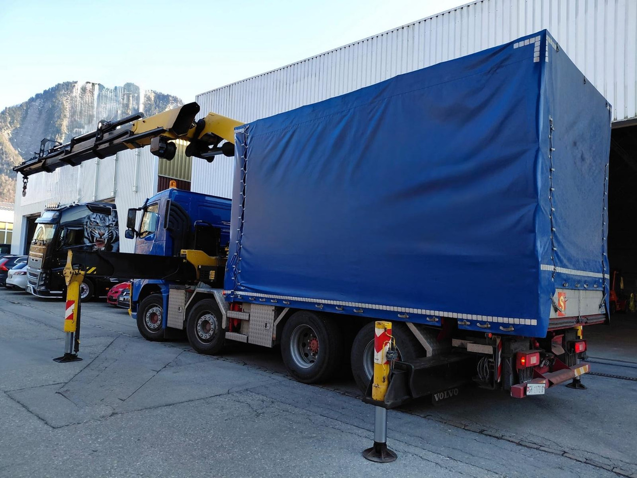 Volvo FH520 8x4R,E5,Palfinger PK100002 + spitz +winch - Kranbil, Kapellbil: bilde 3 Volvo FH520 8x4R,E5,Palfinger PK100002 + spitz +winch - Kranbil, Kapellbil: bilde 3