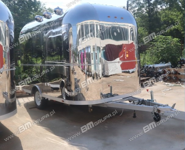 AIR STREAM ! - Imbissanhänger ! Verkaufsanhänger, - Food Truck Imbiswagen , EDELSTAL ! 3,8 M - Salgsvogn: bilde 2 AIR STREAM ! - Imbissanhänger ! Verkaufsanhänger, - Food Truck Imbiswagen , EDELSTAL ! 3,8 M - Salgsvogn: bilde 2