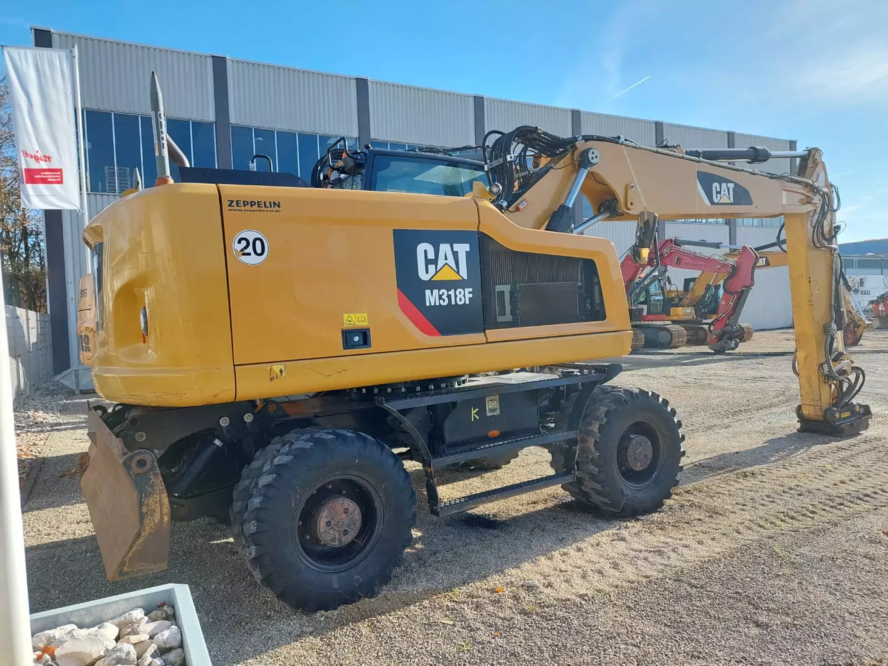 2017 Caterpillar M 318F - Hjulgraver: bilde 4 2017 Caterpillar M 318F - Hjulgraver: bilde 4