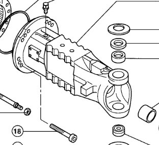 CLAAS Targo K70 Obudowa Przedniej Osi Pochwa 0003199890 00 0319 989 0 - Aksel og deler for Materialhåndteringsutstyr: bilde 1 CLAAS Targo K70 Obudowa Przedniej Osi Pochwa 0003199890 00 0319 989 0 - Aksel og deler for Materialhåndteringsutstyr: bilde 1