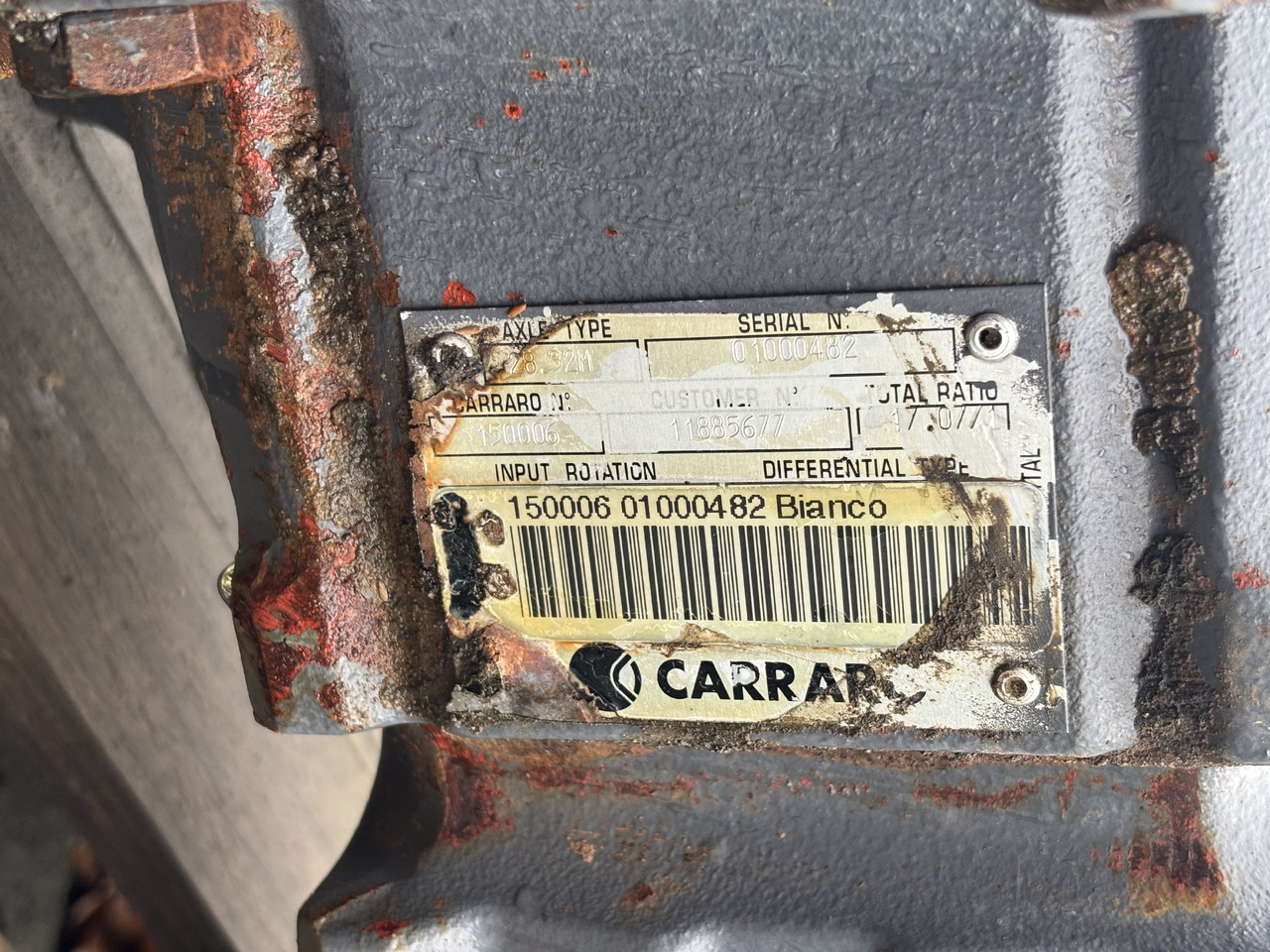 Carraro 28.32M 11885677 150006 Mechanizm Różnicowy Dyfer Łożysko - Differensial for Bygg og anlegg: bilde 5 Carraro 28.32M 11885677 150006 Mechanizm Różnicowy Dyfer Łożysko - Differensial for Bygg og anlegg: bilde 5