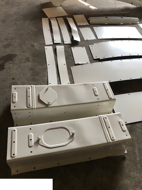 Claas Jaguar 940 - Tunel / Rura Wyrzutu - Karosseri og eksteriør for Landbruksteknikk: bilde 1 Claas Jaguar 940 - Tunel / Rura Wyrzutu - Karosseri og eksteriør for Landbruksteknikk: bilde 1