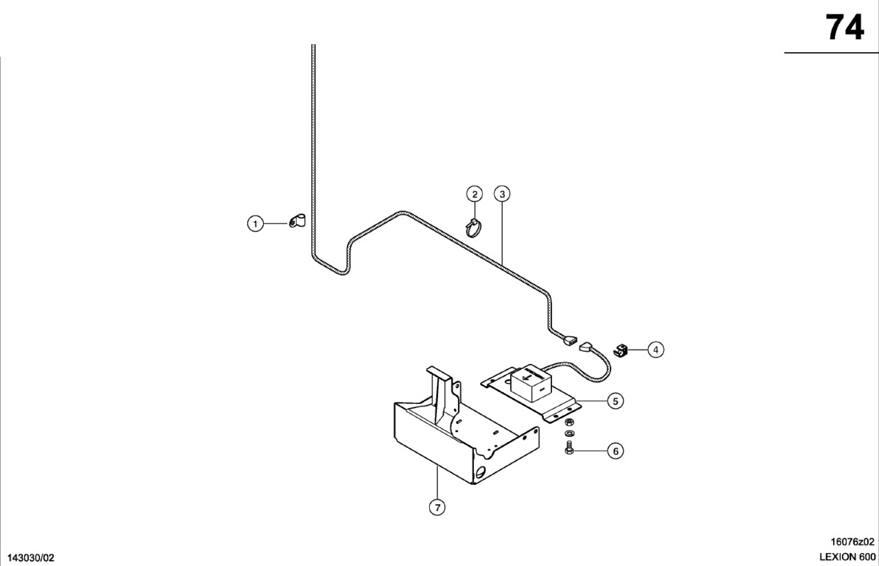Claas Lexion 600 CZUJNIK NACHYLENIA 0000117871 (Elektryka, kwantymetr - czujnik nachylenia) - Sensor for Landbruksteknikk: bilde 1 Claas Lexion 600 CZUJNIK NACHYLENIA 0000117871 (Elektryka, kwantymetr - czujnik nachylenia) - Sensor for Landbruksteknikk: bilde 1