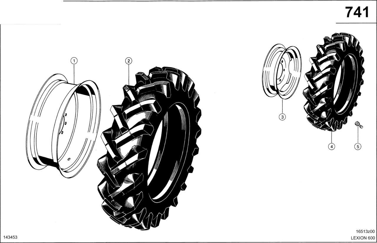 Claas Lexion 600 KOŁO TARCZOWE 0007487443 (Ogumienie) - Felg for Skurtresker: bilde 1 Claas Lexion 600 KOŁO TARCZOWE 0007487443 (Ogumienie) - Felg for Skurtresker: bilde 1