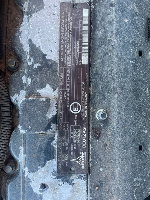 Deutz TCD2012L062V , TCD 2012 L06 2V silnik sprawny 100% gwarancja - Motor for Landbruksteknikk: bilde 1 Deutz TCD2012L062V , TCD 2012 L06 2V silnik sprawny 100% gwarancja - Motor for Landbruksteknikk: bilde 1