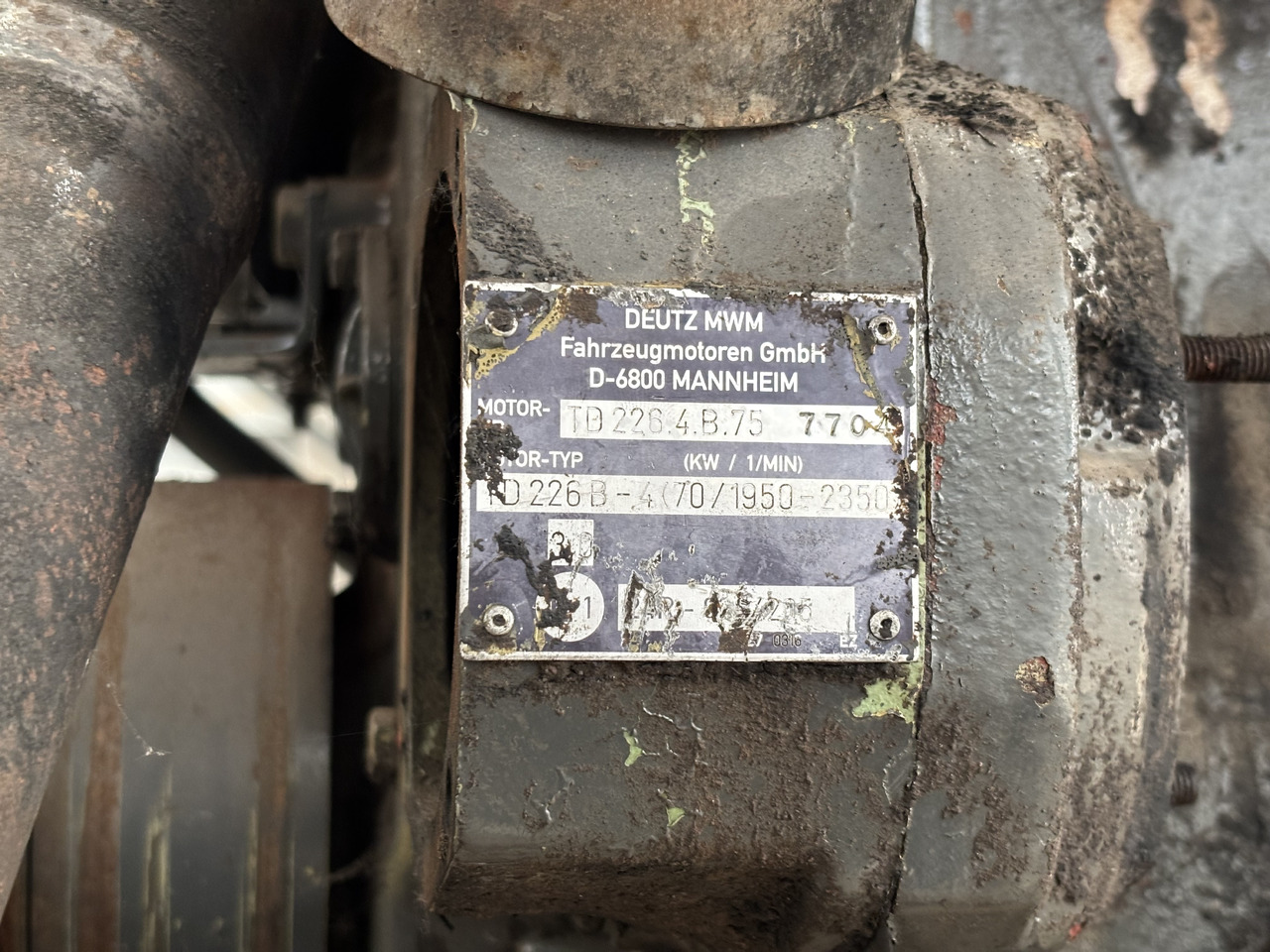 Fendt 309 Deutz TD226-B4 MWM Silnik Blok Pokrywa Obudowa Koło Zamachowe Miska Olejowa CZĘŚCI - Svinghjul for Landbruksteknikk: bilde 3 Fendt 309 Deutz TD226-B4 MWM Silnik Blok Pokrywa Obudowa Koło Zamachowe Miska Olejowa CZĘŚCI - Svinghjul for Landbruksteknikk: bilde 3