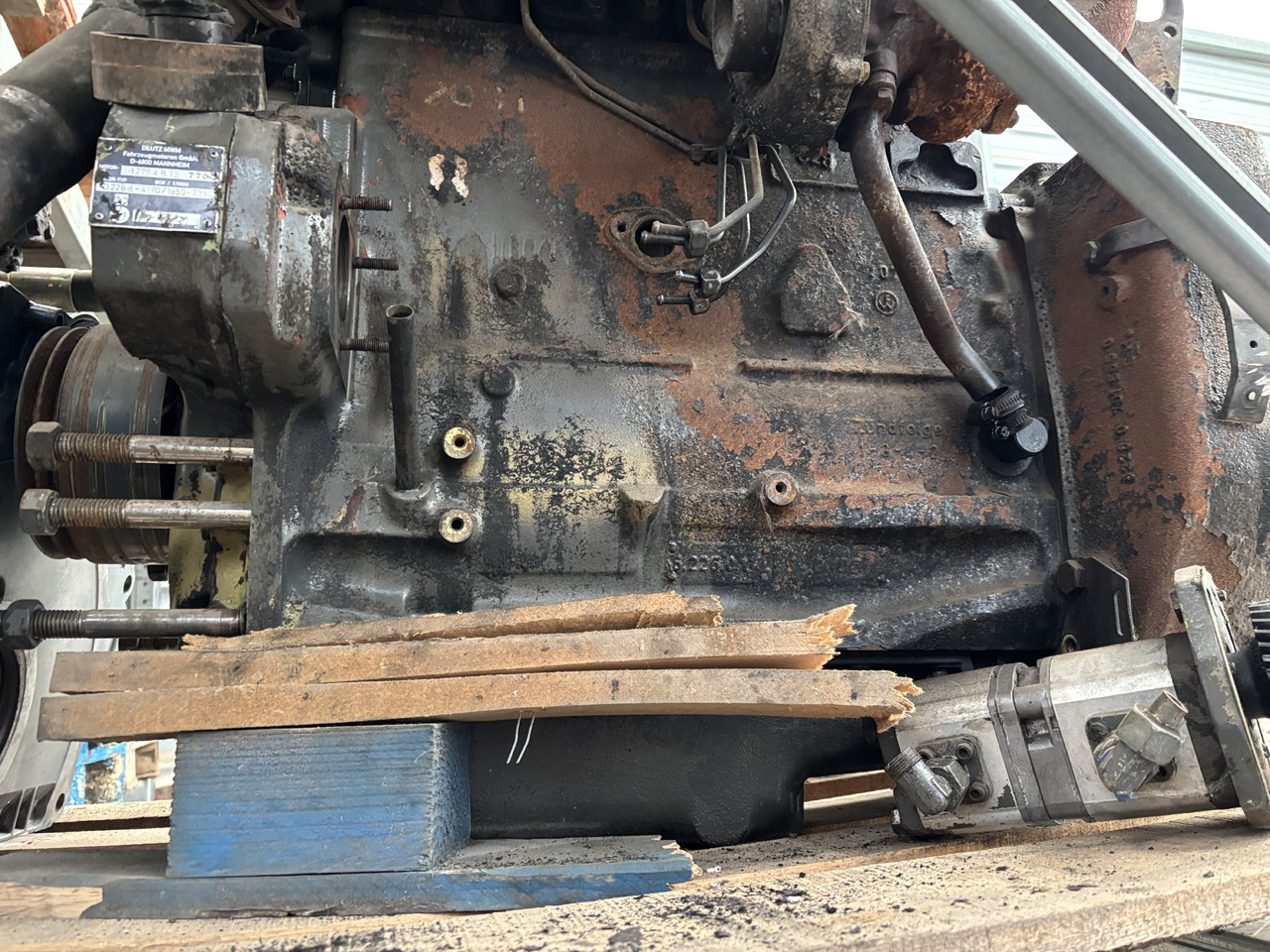 Fendt 309 Deutz TD226-B4 MWM Silnik Blok Pokrywa Obudowa Koło Zamachowe Miska Olejowa CZĘŚCI - Svinghjul for Landbruksteknikk: bilde 5 Fendt 309 Deutz TD226-B4 MWM Silnik Blok Pokrywa Obudowa Koło Zamachowe Miska Olejowa CZĘŚCI - Svinghjul for Landbruksteknikk: bilde 5