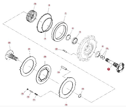 Fendt 930 933 936 939 942 GEN 7 Hamulec Wał Tłok Tarcz Hamulcowa Uchwyt CZĘŚCI - Bremseskiv for Landbruksteknikk: bilde 1 Fendt 930 933 936 939 942 GEN 7 Hamulec Wał Tłok Tarcz Hamulcowa Uchwyt CZĘŚCI - Bremseskiv for Landbruksteknikk: bilde 1