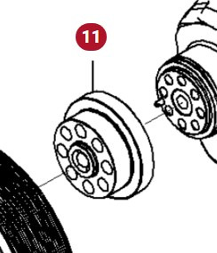 Fendt 936 Gen 7 Silnik D1556LE523 Koło Zębate Wału Korbowego H218PF150093A CZĘŚCI - Motor og deler for Traktor: bilde 1 Fendt 936 Gen 7 Silnik D1556LE523 Koło Zębate Wału Korbowego H218PF150093A CZĘŚCI - Motor og deler for Traktor: bilde 1