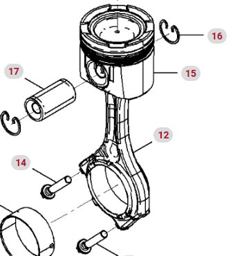 Fendt 936 Gen 7 Silnik D1556LE523 Wał Korbowy Korbowód H218PF150094A H218PF150099A CZĘŚCI - Veivaksel for Landbruksteknikk: bilde 1 Fendt 936 Gen 7 Silnik D1556LE523 Wał Korbowy Korbowód H218PF150094A H218PF150099A CZĘŚCI - Veivaksel for Landbruksteknikk: bilde 1