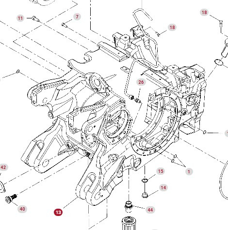 Fendt Vario 1038 1042 1046 1050 GEN 3 Obudowa Środkowa Centralna Przedniej Osi F530300210260 - Foraksel for Landbruksteknikk: bilde 1 Fendt Vario 1038 1042 1046 1050 GEN 3 Obudowa Środkowa Centralna Przedniej Osi F530300210260 - Foraksel for Landbruksteknikk: bilde 1