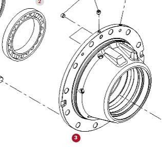 Fendt Vario 1038 1042 1046 1050 GEN 3 Piasta Koła Łożysko Stożkowe F530300220350 F530300220010 - Hjulnav for Landbruksteknikk: bilde 1 Fendt Vario 1038 1042 1046 1050 GEN 3 Piasta Koła Łożysko Stożkowe F530300220350 F530300220010 - Hjulnav for Landbruksteknikk: bilde 1