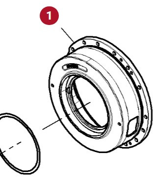 Fendt Vario 1038 1042 1046 1050 GEN 3 Pokrywa Łożyska Przedniej Osi F530300190010 - Foraksel for Landbruksteknikk: bilde 1 Fendt Vario 1038 1042 1046 1050 GEN 3 Pokrywa Łożyska Przedniej Osi F530300190010 - Foraksel for Landbruksteknikk: bilde 1
