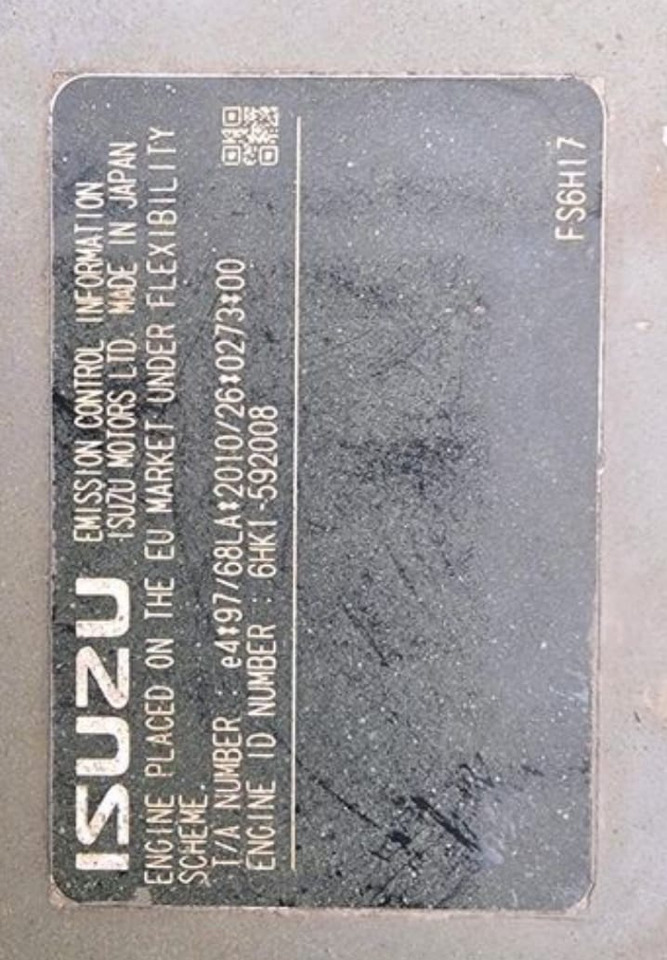 Isuzu 6HK1 - silnik kompletny - Motor for Lastebil: bilde 4 Isuzu 6HK1 - silnik kompletny - Motor for Lastebil: bilde 4