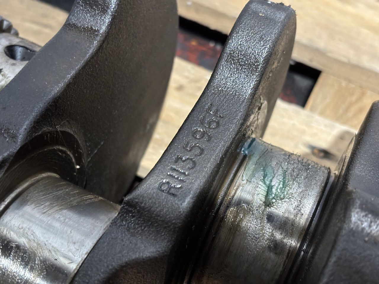 John Deere 5000 6000 Wał Korbowy R113596 R120631 RE504638 RE50618 - Veivaksel for Landbruksteknikk: bilde 1 John Deere 5000 6000 Wał Korbowy R113596 R120631 RE504638 RE50618 - Veivaksel for Landbruksteknikk: bilde 1