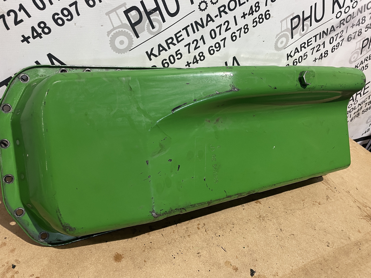 John Deere 6068 - miska olejowa RE540285 - Bunnpanne for Landbruksteknikk: bilde 2 John Deere 6068 - miska olejowa RE540285 - Bunnpanne for Landbruksteknikk: bilde 2