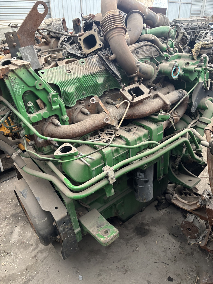 John Deere 6135RW405 Silnik Słupek Blok Kolektor Miska Olejowa Wał Koło Zamachowe Obudowa CZĘŚCI - Svinghjul for Landbruksteknikk: bilde 1 John Deere 6135RW405 Silnik Słupek Blok Kolektor Miska Olejowa Wał Koło Zamachowe Obudowa CZĘŚCI - Svinghjul for Landbruksteknikk: bilde 1