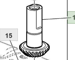 John Deere 6630 Przekładnia Zębata Stożkowa Z= 25 L166208 - Girkasse og deler for Landbruksteknikk: bilde 1 John Deere 6630 Przekładnia Zębata Stożkowa Z= 25 L166208 - Girkasse og deler for Landbruksteknikk: bilde 1