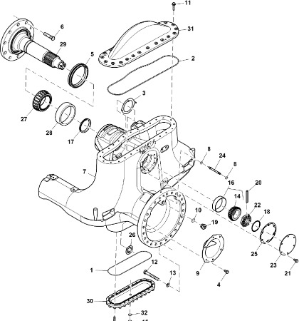 John Deere 9470RX - Miska olejowa R552843 (Oś przednia i tylnia) - Bunnpanne for Landbruksteknikk: bilde 1 John Deere 9470RX - Miska olejowa R552843 (Oś przednia i tylnia) - Bunnpanne for Landbruksteknikk: bilde 1