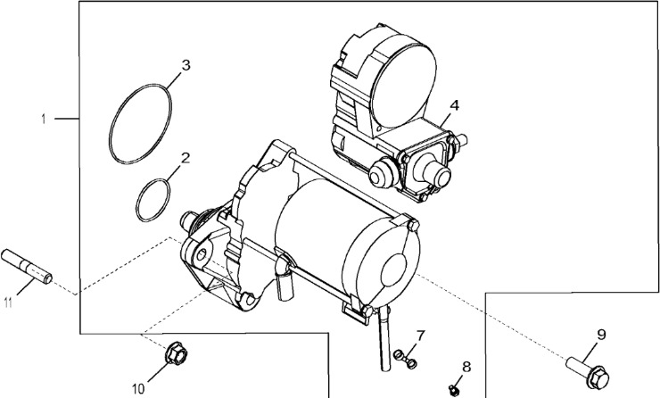 John Deere 9470RX - Rozrusznik regener. SE501874 (Silnik) - Motorstarter for Traktor: bilde 1 John Deere 9470RX - Rozrusznik regener. SE501874 (Silnik) - Motorstarter for Traktor: bilde 1