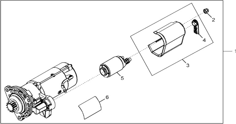 John Deere 9470RX - Rozrusznik regener. SE502679 (Silnik) - Motorstarter for Traktor: bilde 1 John Deere 9470RX - Rozrusznik regener. SE502679 (Silnik) - Motorstarter for Traktor: bilde 1