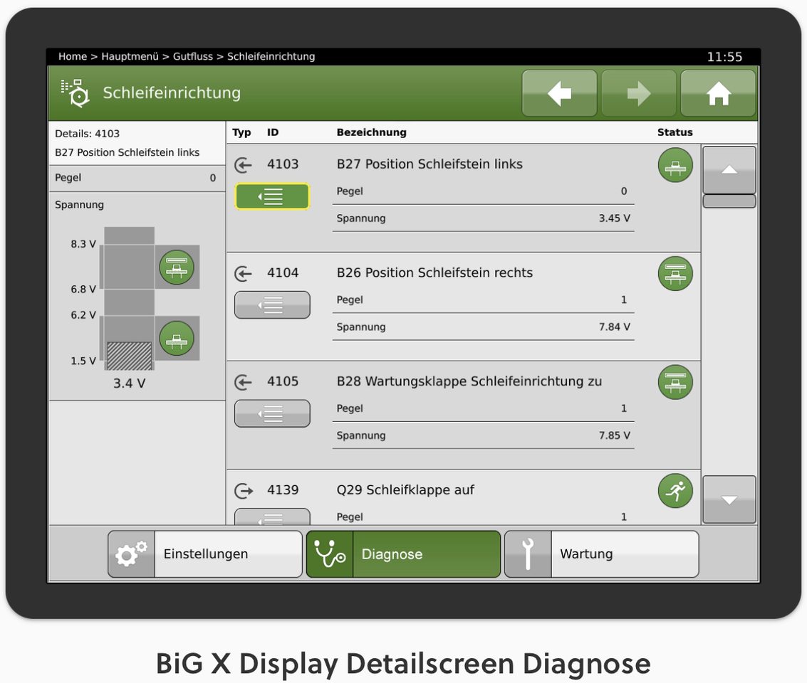 Krone BigX 780 Terminal X-Touch 12 - Instrumentpanel for Landbruksteknikk: bilde 5 Krone BigX 780 Terminal X-Touch 12 - Instrumentpanel for Landbruksteknikk: bilde 5