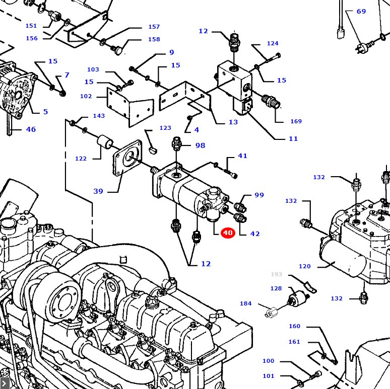 Massey Fergusson MF 30 - bypass zawór hydrauliczny D45110053 - Hydraulisk ventil for Landbruksteknikk: bilde 1 Massey Fergusson MF 30 - bypass zawór hydrauliczny D45110053 - Hydraulisk ventil for Landbruksteknikk: bilde 1