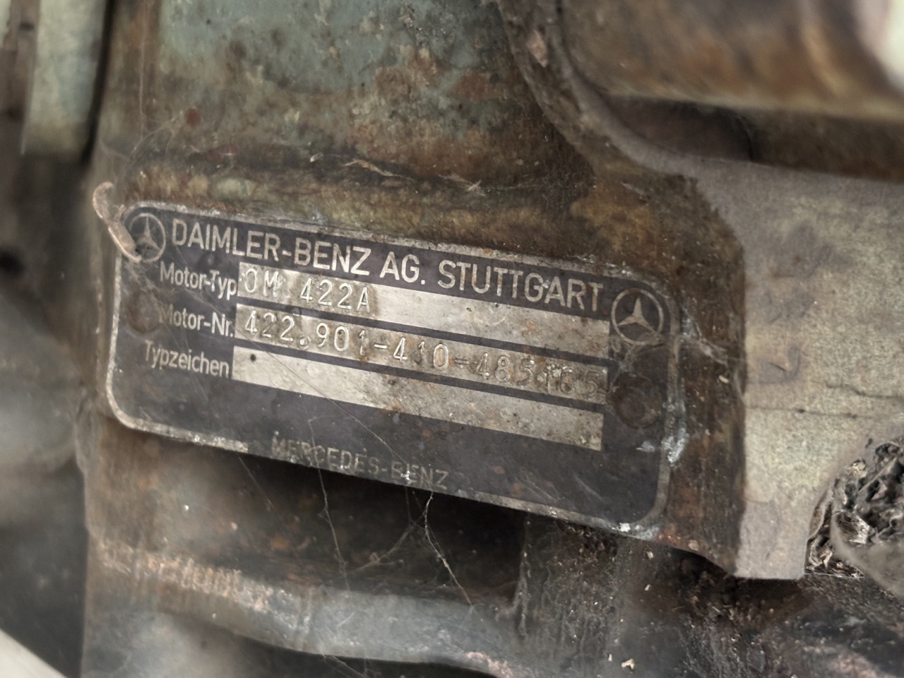 Mercedes OM422A OM 422A 422.901 Silnik Słupek Blok Koło Zamachowe Wał Korbowy Miska CZĘŚCI - Svinghjul for Landbruksteknikk: bilde 2 Mercedes OM422A OM 422A 422.901 Silnik Słupek Blok Koło Zamachowe Wał Korbowy Miska CZĘŚCI - Svinghjul for Landbruksteknikk: bilde 2