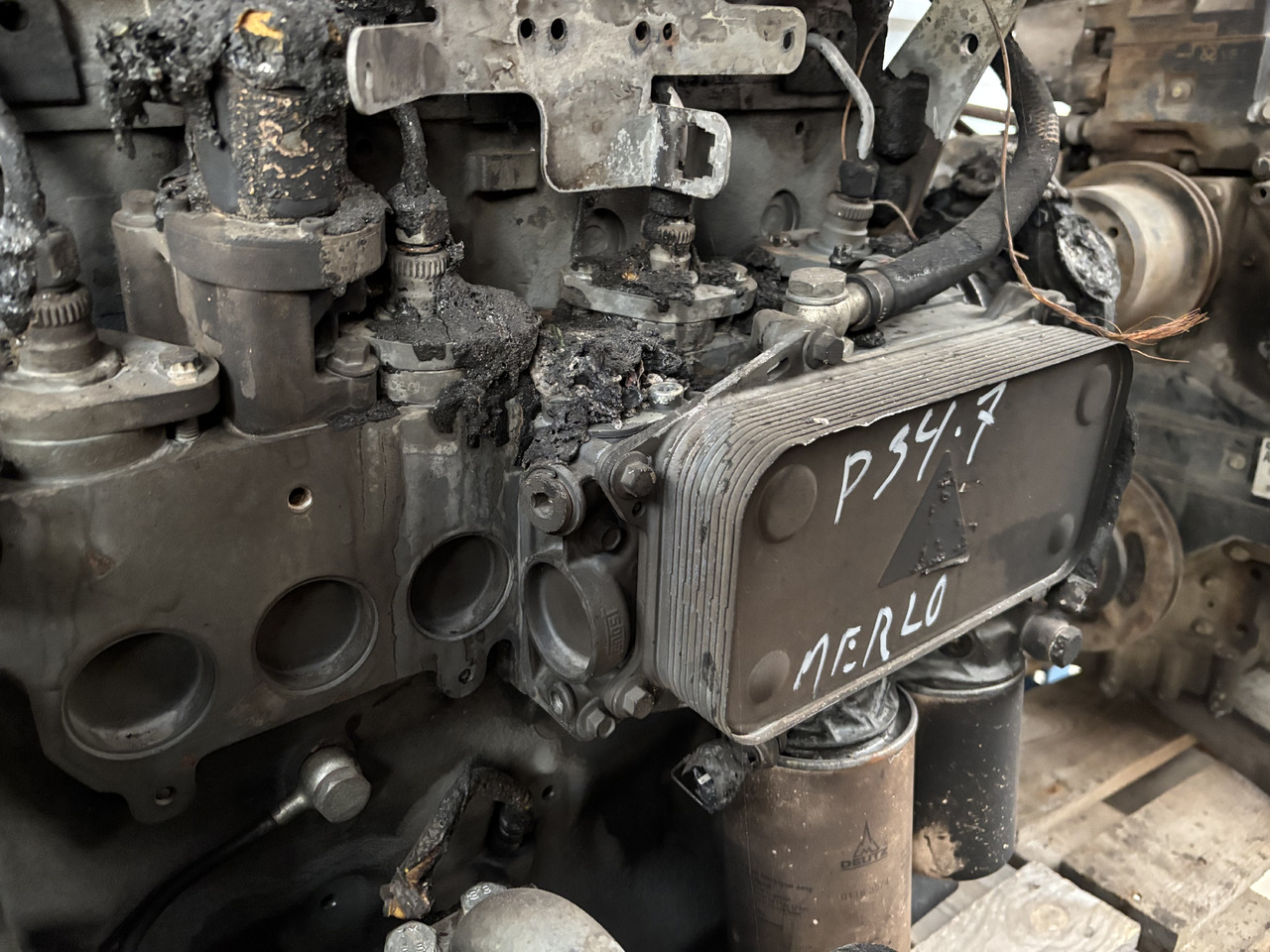 Merlo P 34.7 Silnik Blok Pompa Kolektor Wał Miska CZĘŚCI - Motor og deler for Bygg og anlegg: bilde 5 Merlo P 34.7 Silnik Blok Pompa Kolektor Wał Miska CZĘŚCI - Motor og deler for Bygg og anlegg: bilde 5