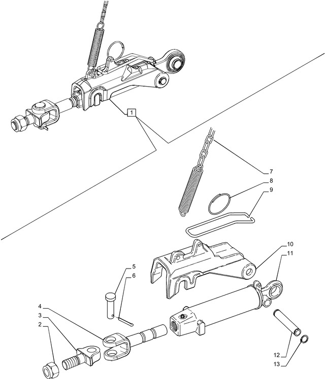 New Holland T6090 T6070 Drazek stabilizatora 87600527 - Stabilisator for Traktor: bilde 1 New Holland T6090 T6070 Drazek stabilizatora 87600527 - Stabilisator for Traktor: bilde 1