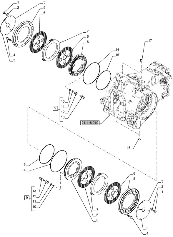 New Holland T6090 T8330 Tarcza hamulcowa 245mm id x 327mm od x 7mm thk 47927180 - Bremseskiv for Landbruksteknikk: bilde 1 New Holland T6090 T8330 Tarcza hamulcowa 245mm id x 327mm od x 7mm thk 47927180 - Bremseskiv for Landbruksteknikk: bilde 1