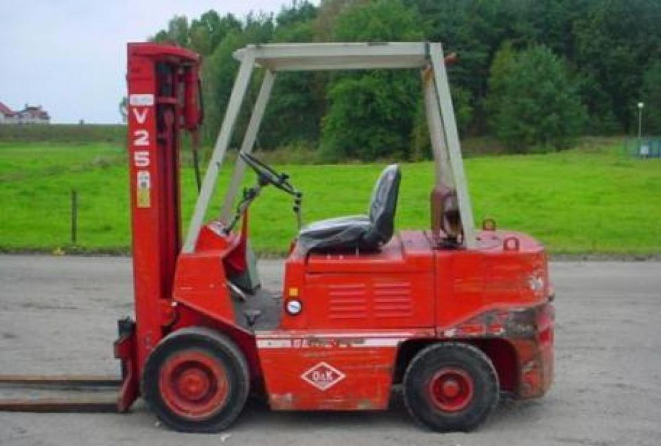 O&K v25 - Gaffeltruck: bilde 1 O&K v25 - Gaffeltruck: bilde 1
