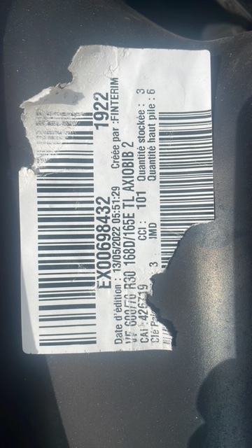 Opona Michelin 600/70r30 , 168D/165E TL Axiobib 2 - Dekk for Landbruksteknikk: bilde 3 Opona Michelin 600/70r30 , 168D/165E TL Axiobib 2 - Dekk for Landbruksteknikk: bilde 3