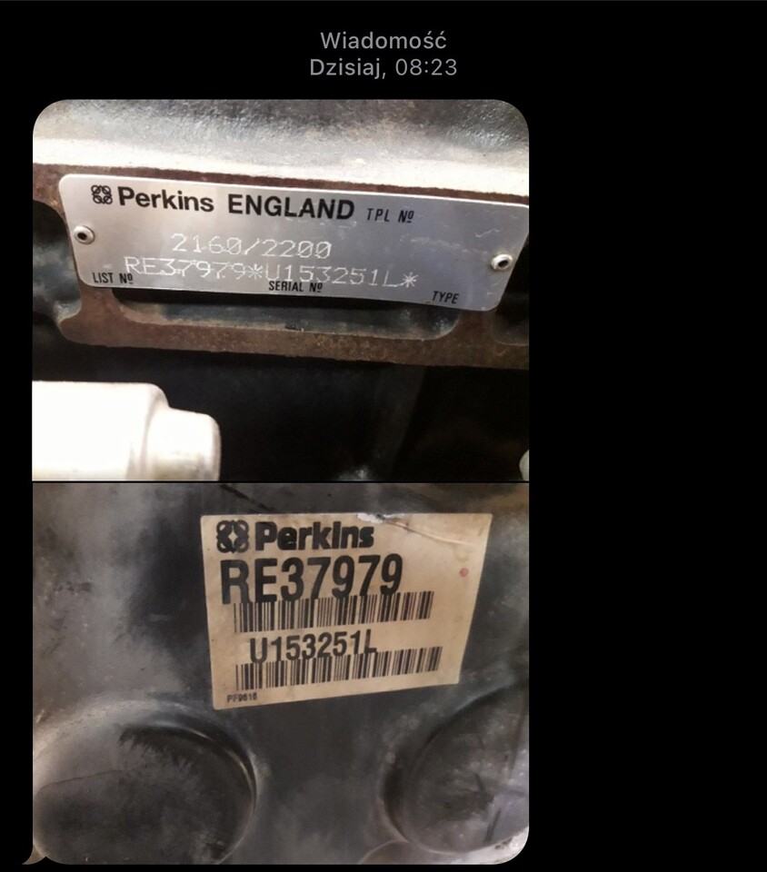 Perkins RE37979 - Blok - Sylinderblokk for Landbruksteknikk: bilde 1 Perkins RE37979 - Blok - Sylinderblokk for Landbruksteknikk: bilde 1