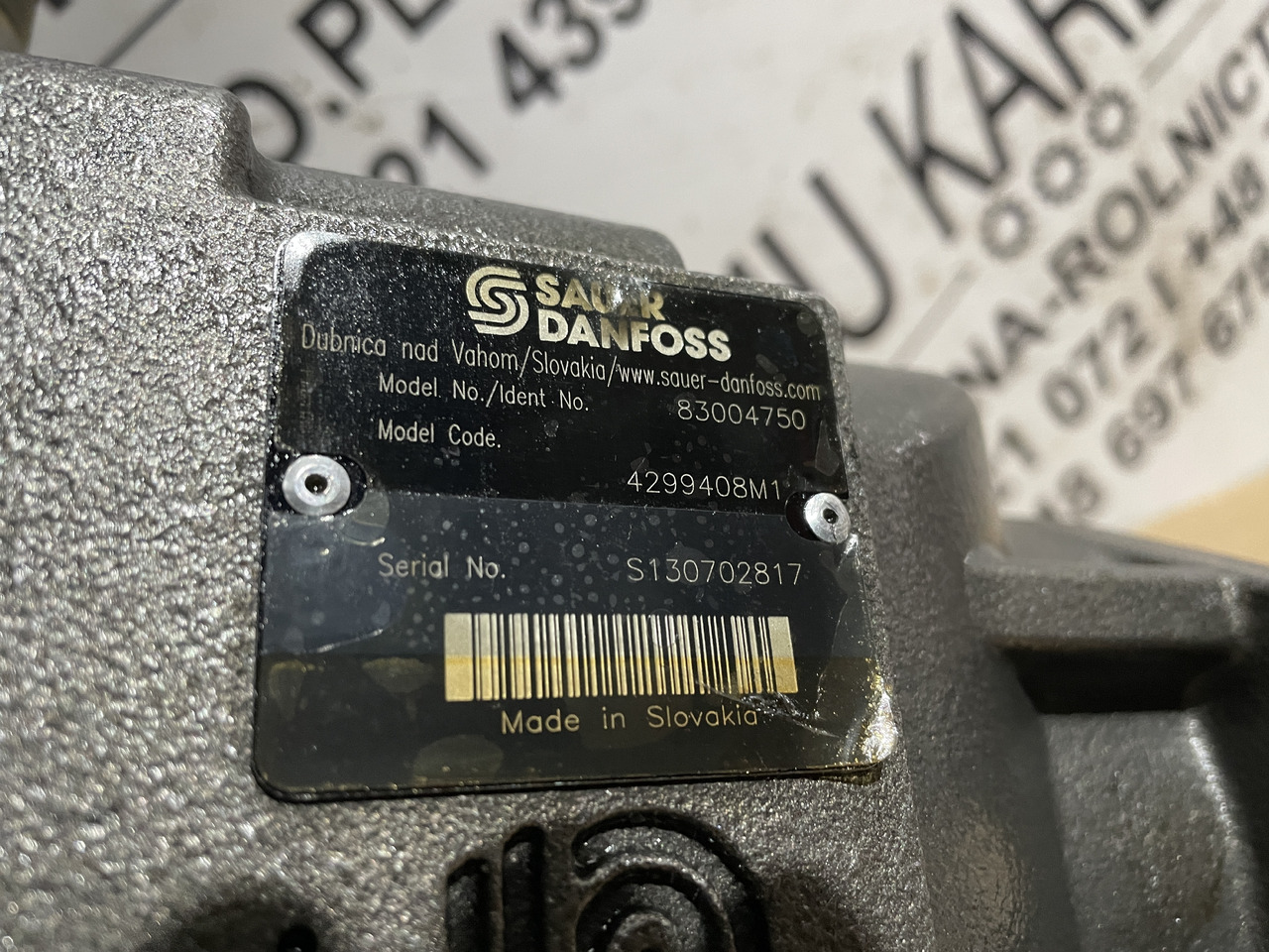 Valtra S354 Massey 8480 - pompa hydrauliczna 4299408M1 4299408M2 - Hydraulisk pumpe for Landbruksteknikk: bilde 4 Valtra S354 Massey 8480 - pompa hydrauliczna 4299408M1 4299408M2 - Hydraulisk pumpe for Landbruksteknikk: bilde 4