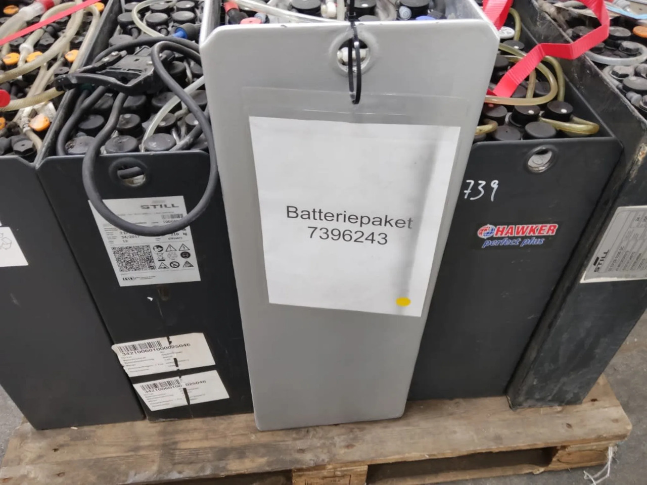 Battery Package 5x Batteries - Batteri for Materialhåndteringsutstyr: bilde 3 Battery Package 5x Batteries - Batteri for Materialhåndteringsutstyr: bilde 3