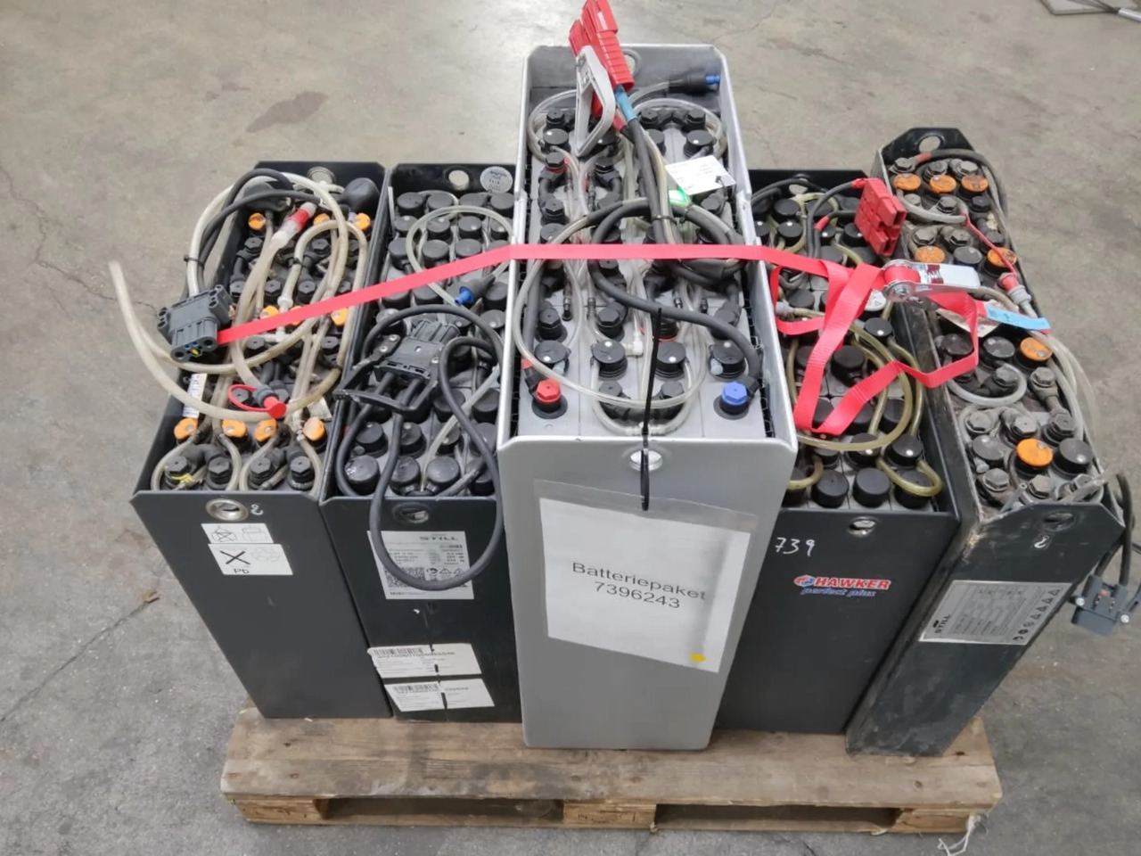 Battery Package 5x Batteries - Batteri for Materialhåndteringsutstyr: bilde 5 Battery Package 5x Batteries - Batteri for Materialhåndteringsutstyr: bilde 5