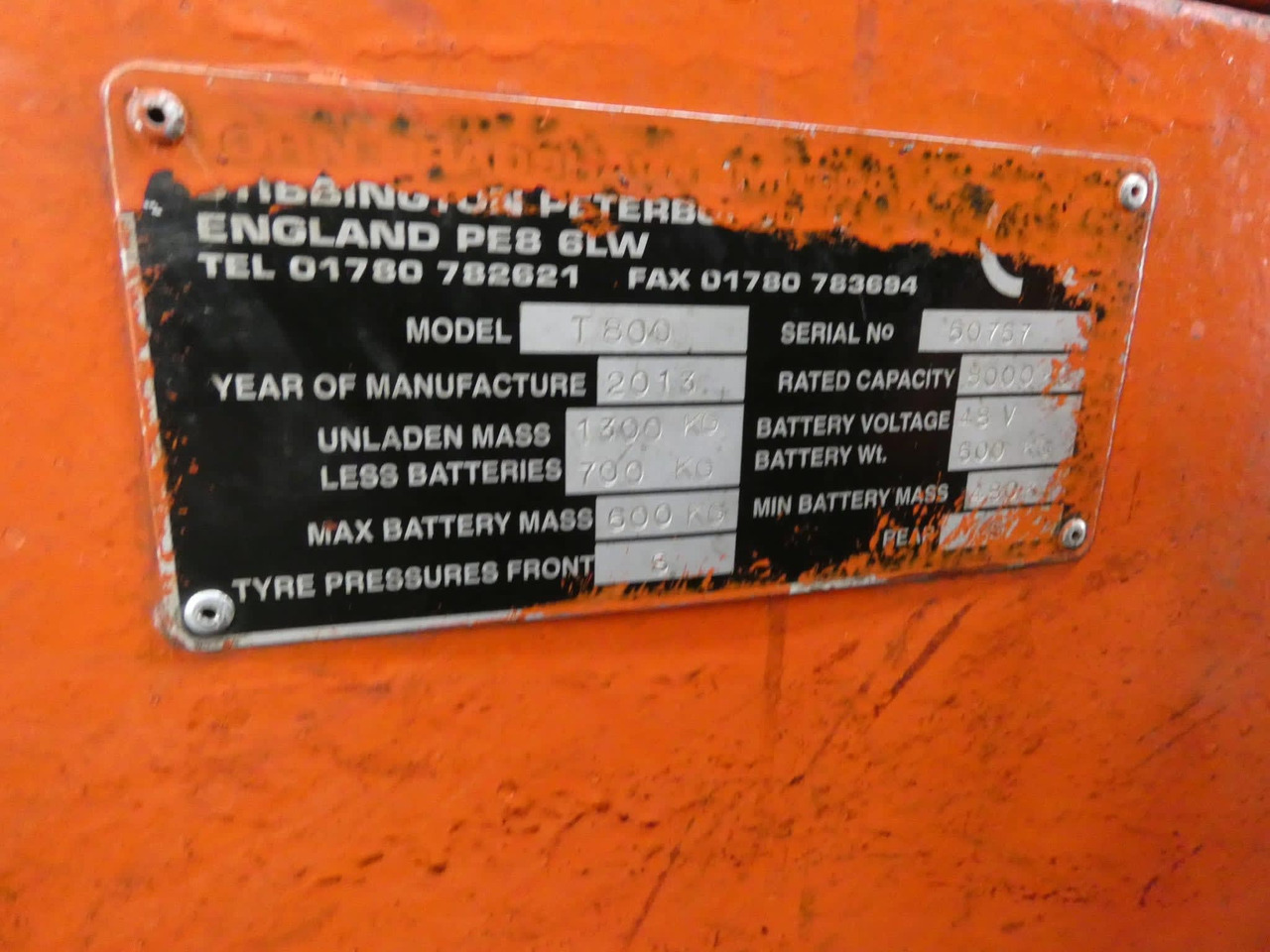 Bradshaw T800 - Elektrisk trekkvogn: bilde 5 Bradshaw T800 - Elektrisk trekkvogn: bilde 5