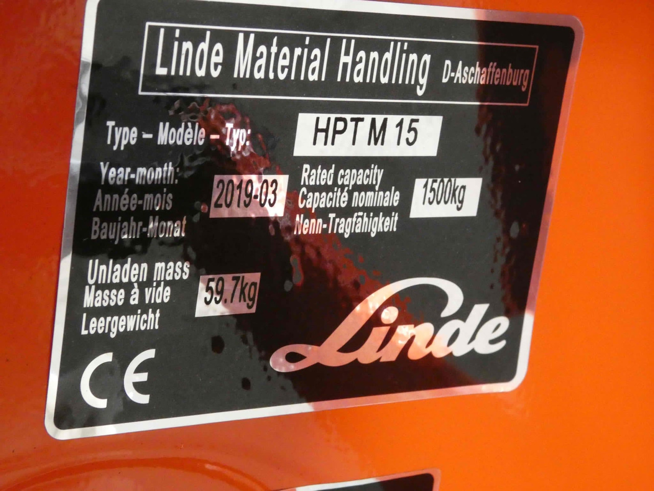 Linde 8x HPTM15/565mm - Lavtløftende truck: bilde 4 Linde 8x HPTM15/565mm - Lavtløftende truck: bilde 4