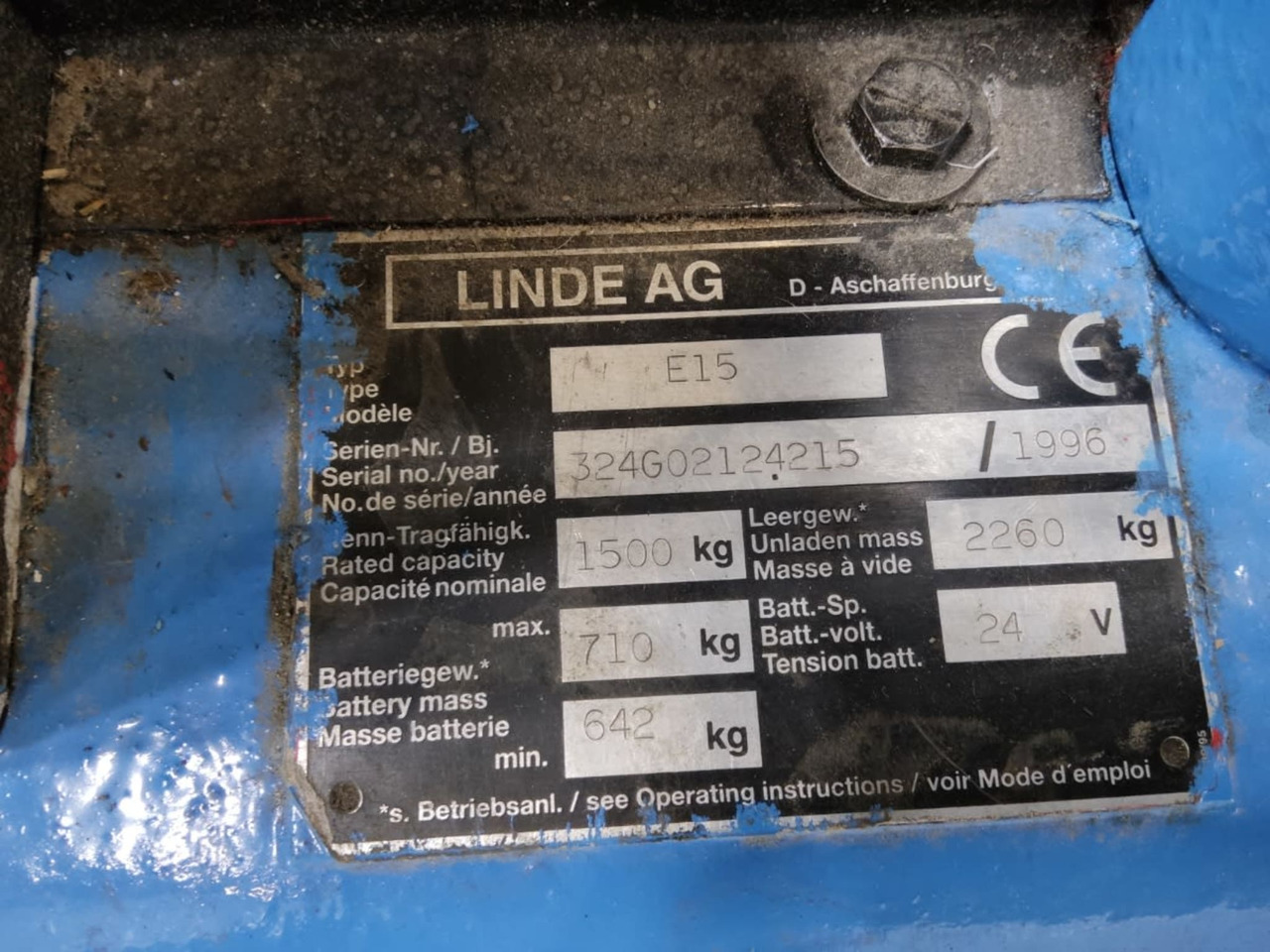 Linde E15 - El-truck: bilde 4 Linde E15 - El-truck: bilde 4