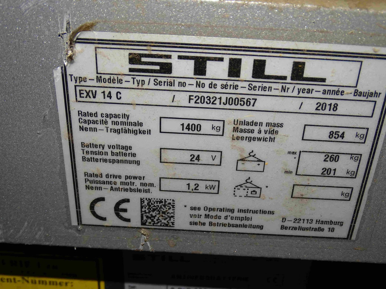 STILL EXV14C - Stabler: bilde 5 STILL EXV14C - Stabler: bilde 5