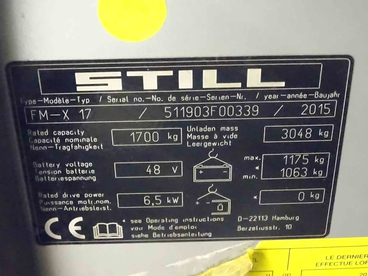 STILL FM-X17 - Reachtruck: bilde 2 STILL FM-X17 - Reachtruck: bilde 2