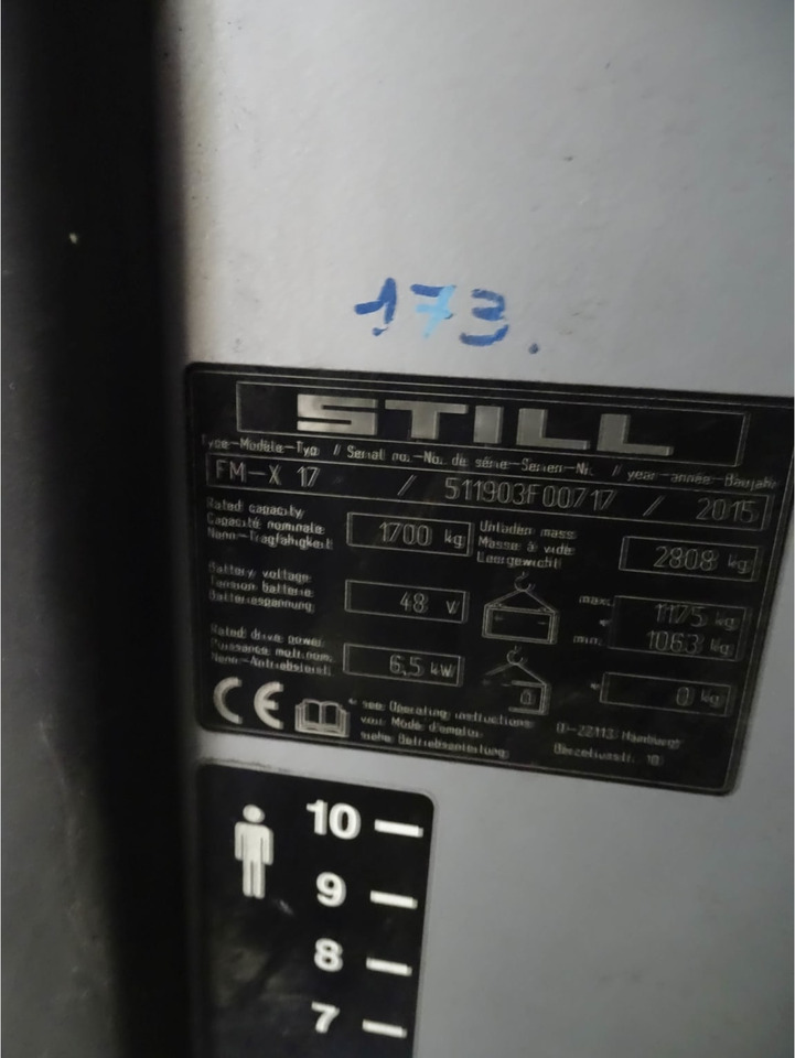 STILL FM-X17 - Reachtruck: bilde 2 STILL FM-X17 - Reachtruck: bilde 2