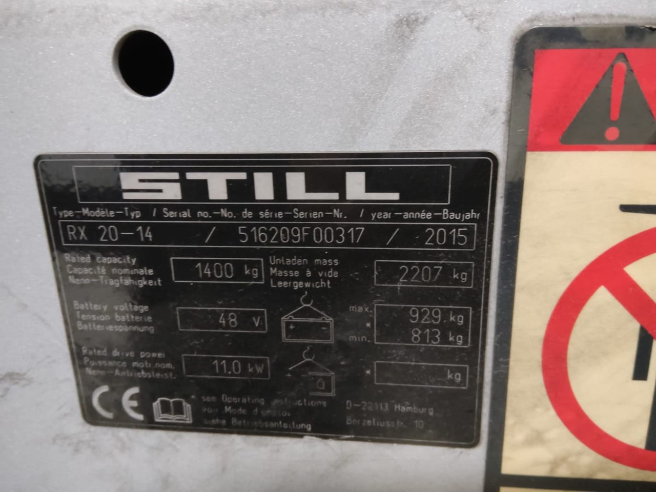 STILL RX20-14 - El-truck: bilde 5 STILL RX20-14 - El-truck: bilde 5